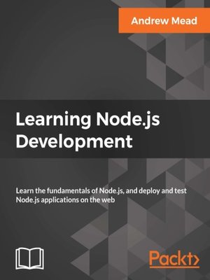 cover image of Learning Node.js Development